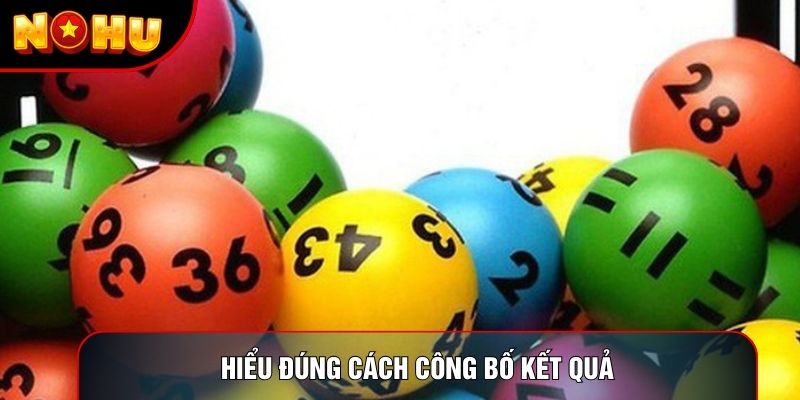 Hiểu đúng cách công bố kết quả Hiểu đúng cách công bố kết quả