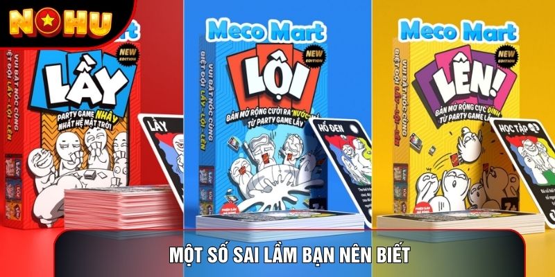 Một số sai lầm bạn nên biết Một số sai lầm bạn nên biết
