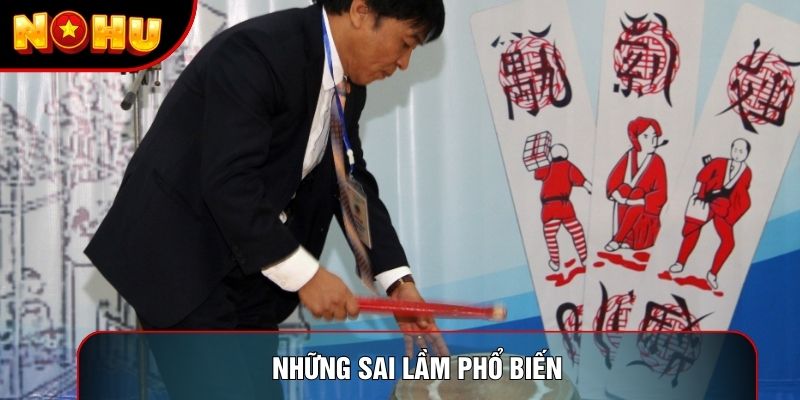 Những sai lầm phổ biến Những sai lầm phổ biến