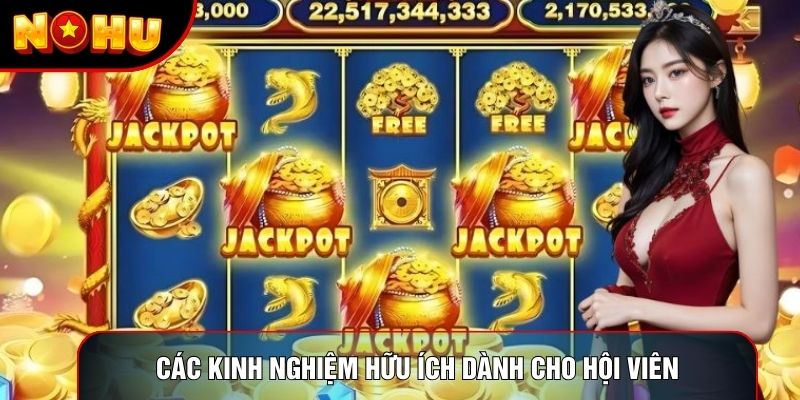 Các kinh nghiệm hữu ích dành cho hội viên Các kinh nghiệm hữu ích dành cho hội viên